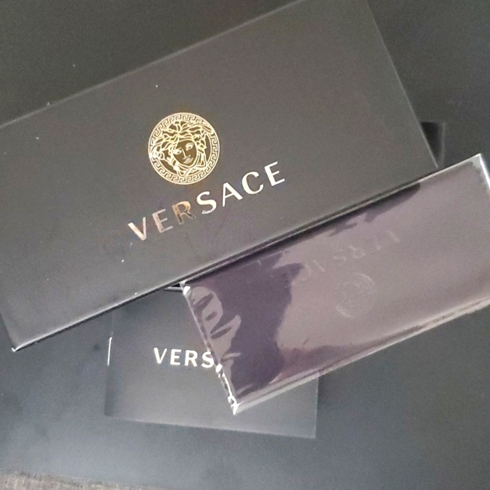 Versace Eyeglasses Case Black Small